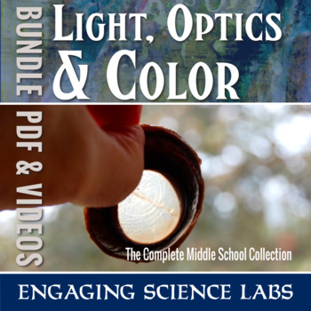 Preview of Light and Optics and Color Labs: Lenses and Vision—BUNDLE of PDF & VIDEOS