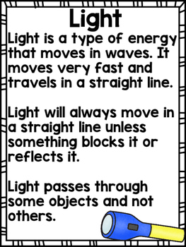 Light Common Core/NGSS, Experiments, & Worksheets all about Light!