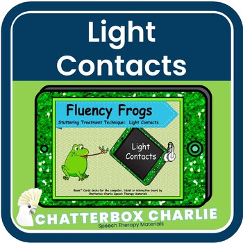 Light Contacts Fluency Stuttering Strategy Treatment Technique Boom Cards   Original 7131469 1 