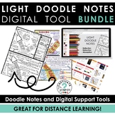 Light Doodle Notes BUNDLE with Digital Tools