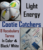 Light Energy Activity (Forms of Energy Game: Cootie Catche