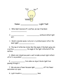 Light Energy Assessment- Great Review for Science Air Test