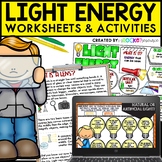 Light Energy | Forms of Energy Worksheets | Transparent Tr