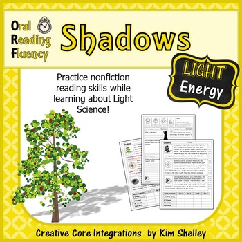 Preview of Light Energy Nonfiction Fluency - Shadows