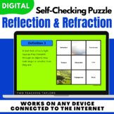 Reflection & Refraction of Light Energy Vocabulary Self Ch