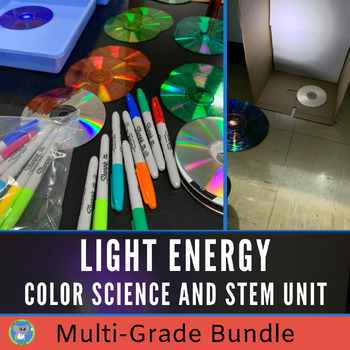 Preview of Light Energy Science and STEAM | Properties Of Waves | Bundle