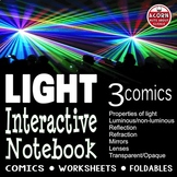 Light, Light Energy, Light Waves Interactive Notebook