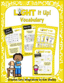 Preview of Light It Up - Vocabulary BUNDLE