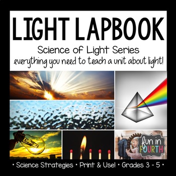 Preview of Light Lapbook: Hands-On Experiment Based Unit Bundle