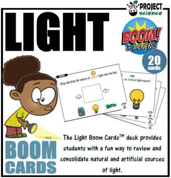Preview of Light [Natural and Artificial] Boom Cards™ - Distance Learning