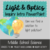 Light and Optics Inquiry Project Introduction PowerPoint