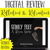 Light Reflection and Refraction Science Review Game - Stinky Feet