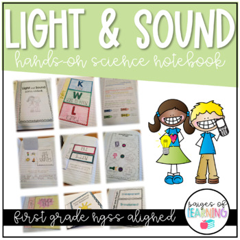Preview of Light & Sound Hands On Science Notebook