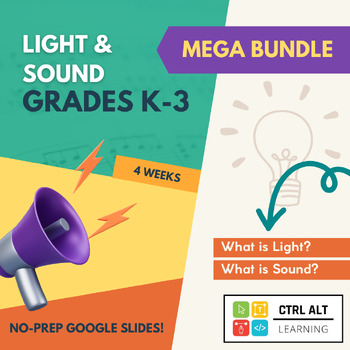 Preview of Light & Sound HyperDoc Series - Grade 1 BC Science