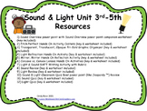 Light & Sound Unit Resources    S4P1   S4P2