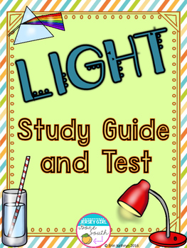 Preview of Light Study Guide & Test