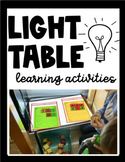 Light Table Literacy Activities Bundle
