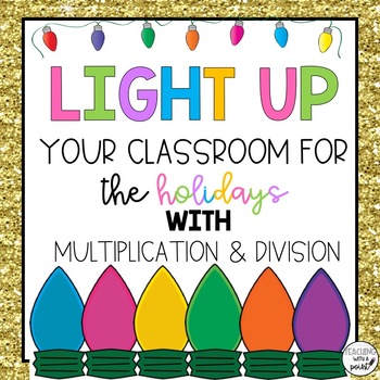 Preview of Multiplication & Division | December Bulletin Board