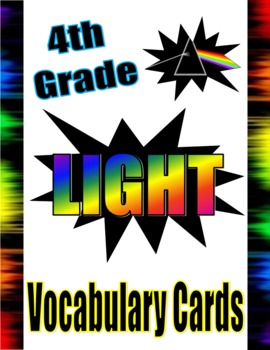 Preview of Light Vocabulary Cards