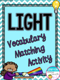 Light Vocabulary Matching Activity