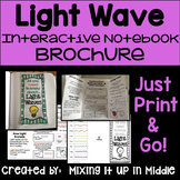 Light Waves Interactive Notebook Brochure