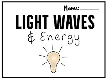 Preview of Light Waves and Energy Powerpoint and Guided Notes