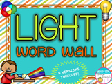 Light Word Wall