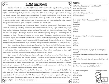 How Color Affects Reading Comprehension: Experiment Idea