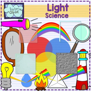 Preview of Light and Colors Science Clip Art
