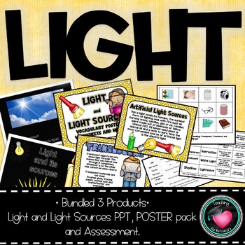 Preview of Light and Light Sources Bundle