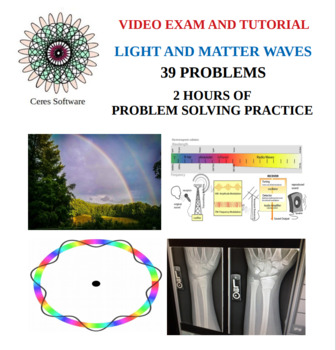 Preview of Light and Matter Waves - AP Physics 2 - Problem Solving Video Exam and Tutorial