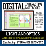 Light and Optics Digital Interactive Notebook | Google Sli
