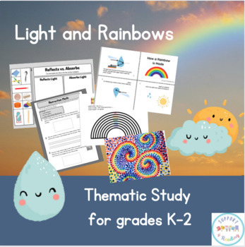 Preview of Celebrate St. Patrick's Day- Light and Rainbows, Primary Gifted Thematic Unit