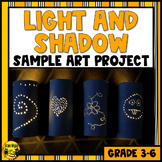 Light and Shadow Art Project | Elementary Art Lesson | Fre