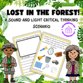 Light and Sound 1st&2nd Grade Worksheet-Science Printable 