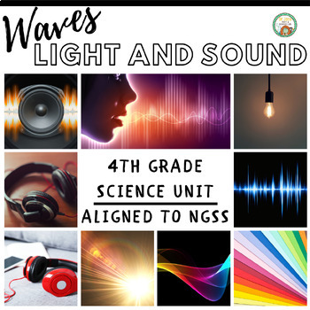 Preview of 4th Grade Science Light and Sound (NGSS Aligned)