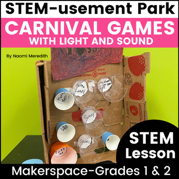 Preview of Light and Sound Communication STEM and Makerspace Project 1st Grade