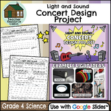 Light and Sound Concert Design Project for Google Slides™ 
