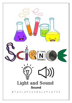 Preview of Light and Sound Energy Booklet
