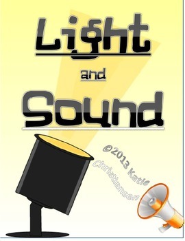 Preview of Light and Sound Reader's Theater and Writing Prompt