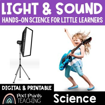 Preview of Light and Sound Unit | Science Lessons and Reading