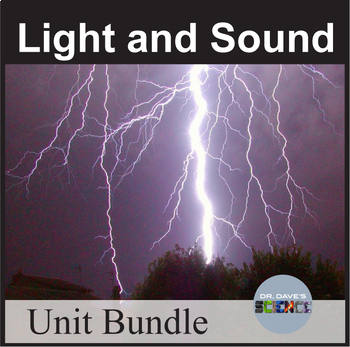 Preview of Light and Sound Unit BUNDLE 4th Grade Science NGSS 4-PS3-2 4-PS4-2