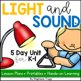 Light and Sound Unit for Kindergarten and First Grade