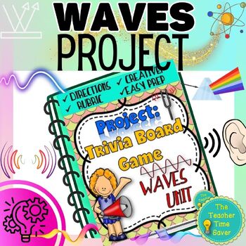 Preview of Light Sound Waves Project | Waves Physical Science Unit Project