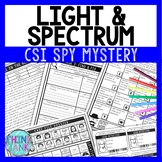 Light and Spectrum Reading Comprehension CSI Spy Mystery -