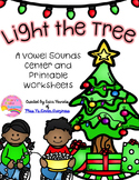 Light the Tree! A Vowel Sounds Center and Printable Worksheets