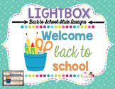 Lightbox Designs - Back to School
