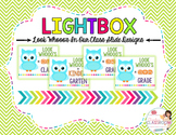 Lightbox Designs - Look Whooo's In Our Class