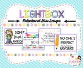 Lightbox Designs - Motivational Quotes Set