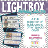 Light Box Slides-Holiday Edition for Lightbox